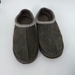 UGG Suede Slippers Women's Size 9 Gray